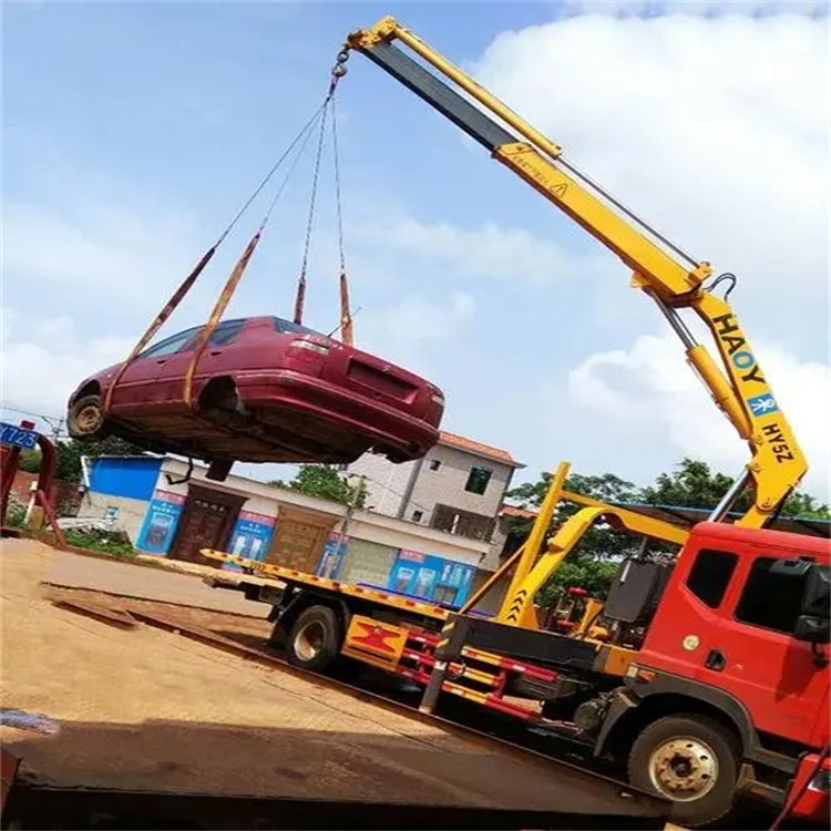 罗江吊车救援小汽车怎么吊