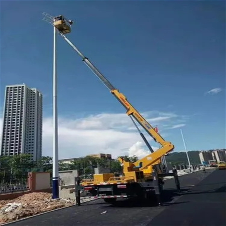 罗江维修路灯的曲臂升降车出租